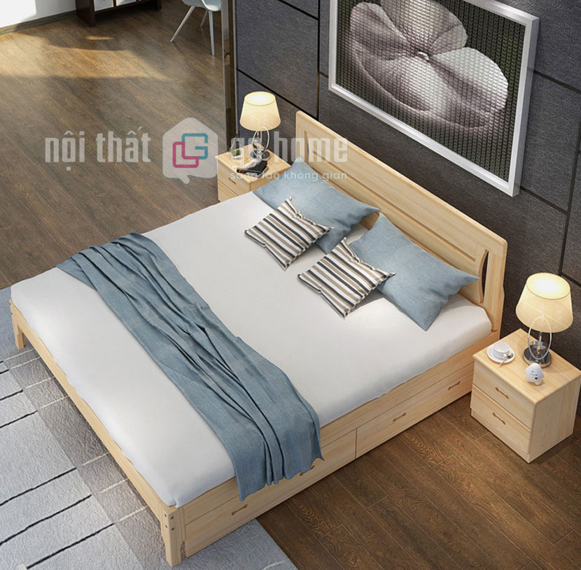 Giường ngủ đẹp dành cho phòng ngủ giá rẻ