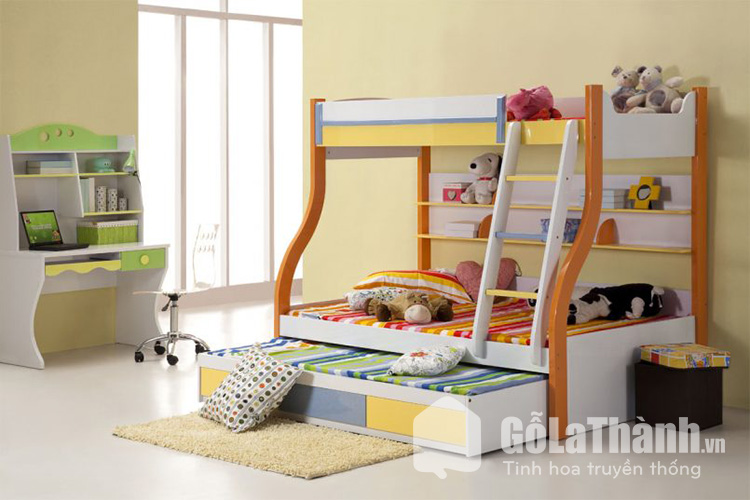 Giường 2 tầng trẻ em cho phòng ngủ nhỏ