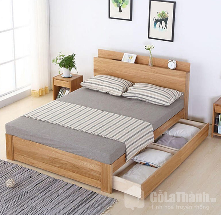 giường đơn có ngăn kéo