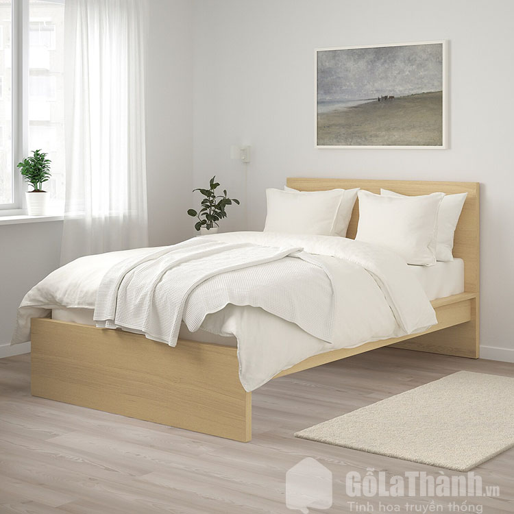 giường gỗ 1m4