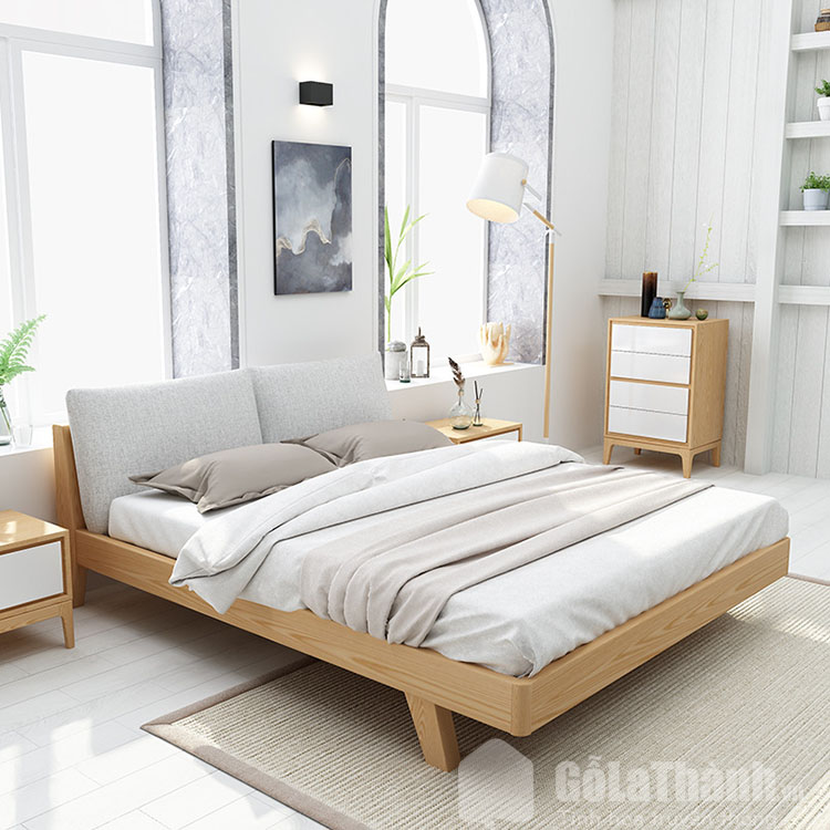 giường gỗ đơn giản
