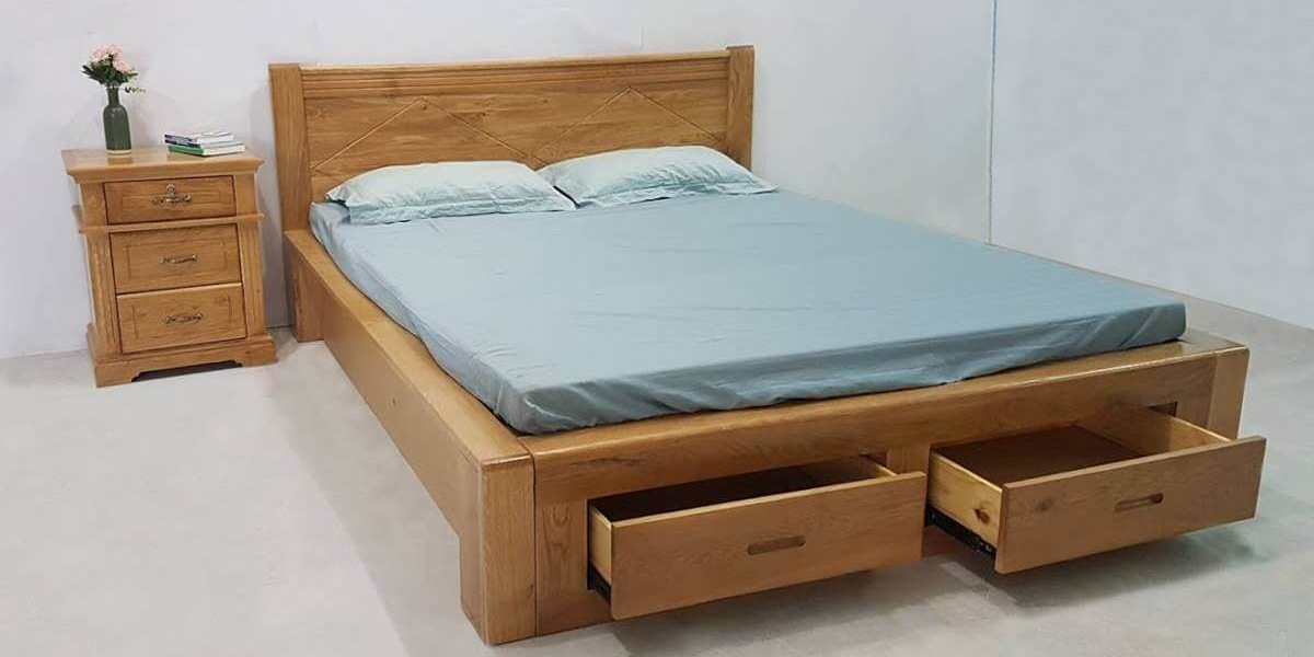 giường ngủ gỗ đinh hương