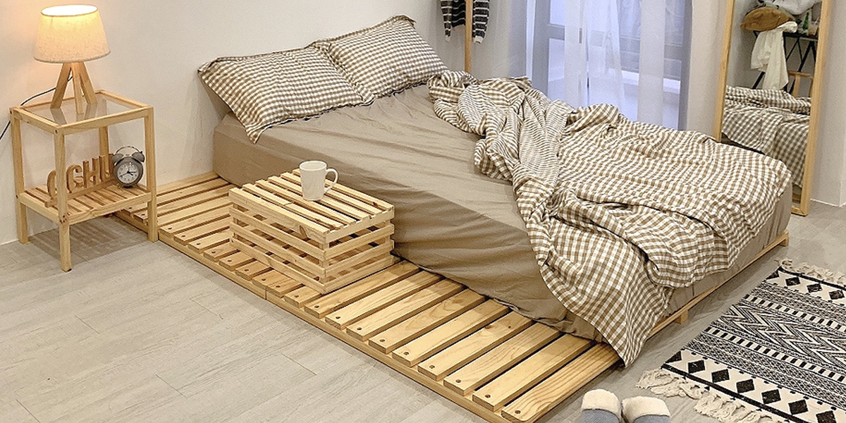 5 lý do nên mua và sử dụng các mẫu giường ngủ pallet