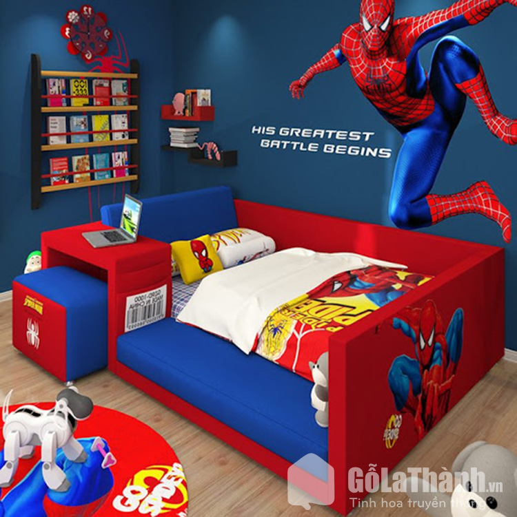 giường siêu nhân - Món quà tuyệt vời cho các bé trai