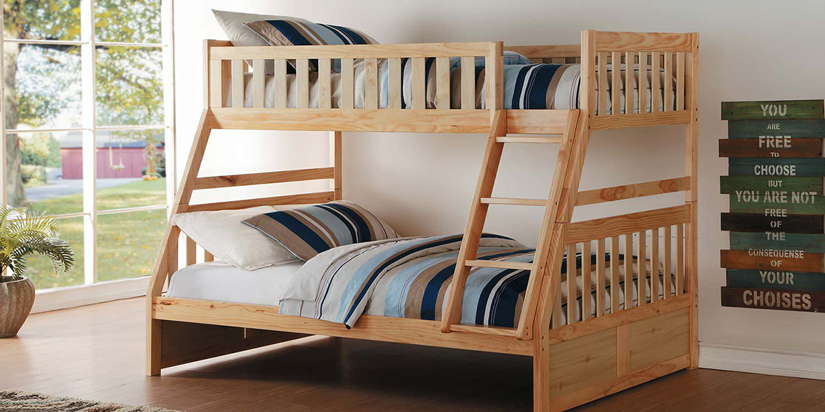 TOP 5 mẫu giường tầng gỗ người lớn thông minh, hiện đại