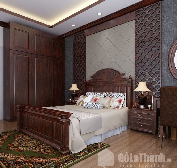 tủ giường gỗ