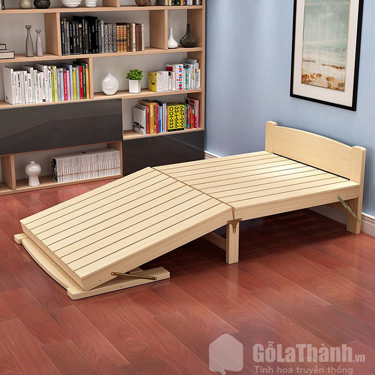 giường gấp gỗ sồi