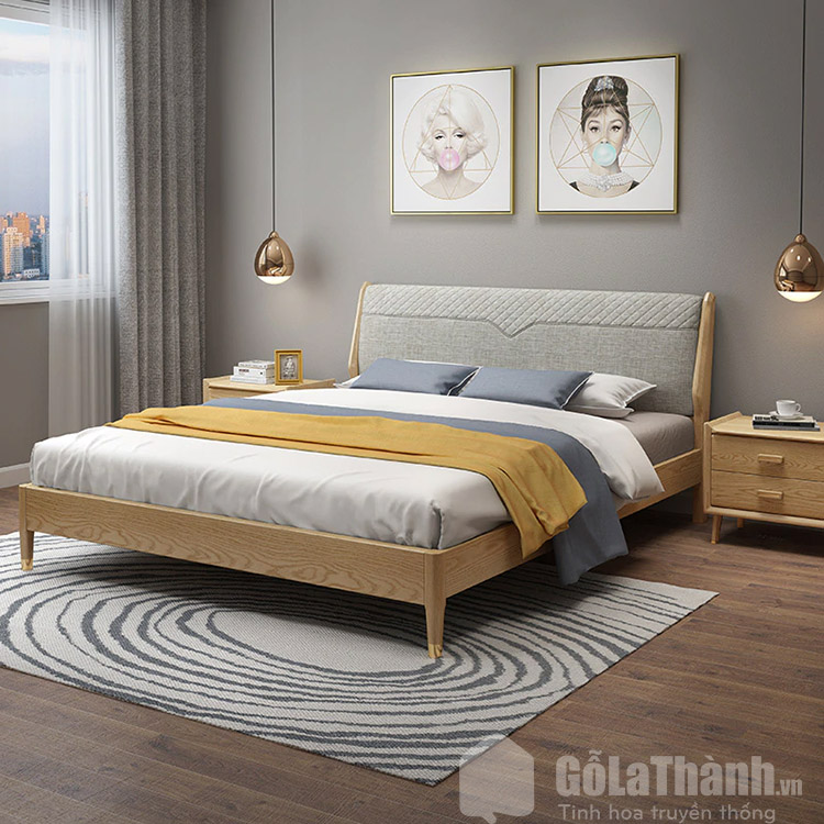 giường gỗ tần bì