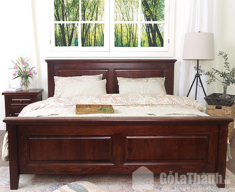 giường gỗ xoan đào 2mx2m2