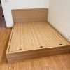Giường bằng gỗ MDF phủ melamie GHT-127
