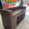 Quầy lễ tân độc đáo bằng gỗ MDF GHT-4050