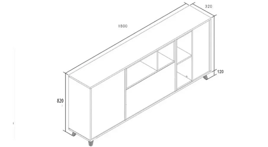 Tủ gỗ công nghiệp để đồ