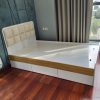 Giường ngủ bằng gỗ công nghiệp MDF hiện đại GHT-128