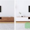 Kệ tivi gỗ hiện đại đẹp gỗ MDF