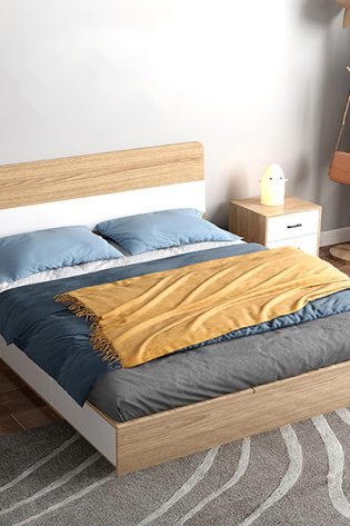 Giường thấp hiện đại
