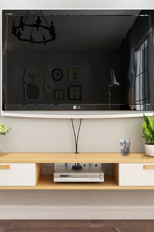 tủ kệ tivi bằng gỗ hiện đại
