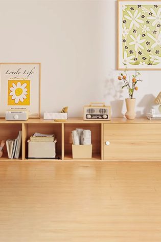 tủ tivi gỗ phòng khách đẹp