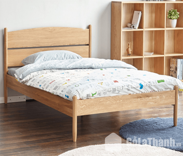 giường gỗ đơn 1m2 giá rẻ giường 1m2