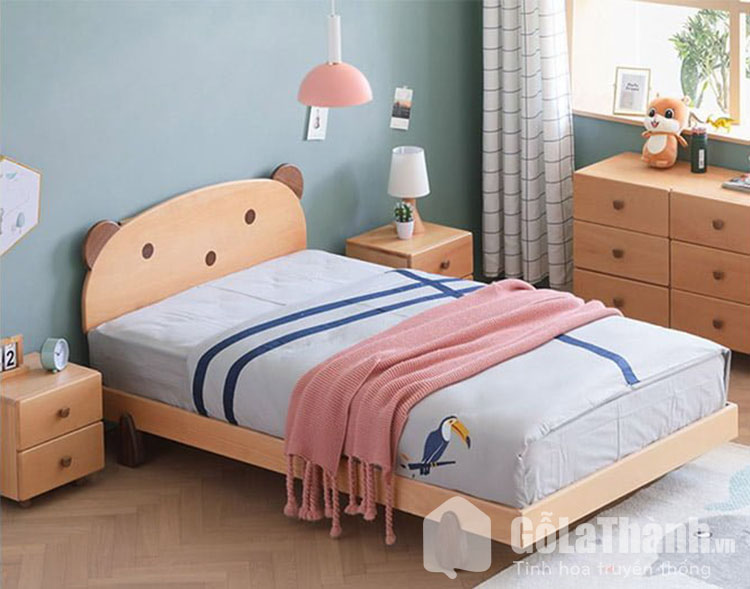 giường ngủ nhỏ giường đơn cho bé hình thú