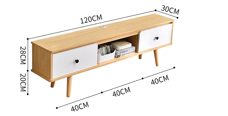 Kích thước kệ tivi gỗ ván ép