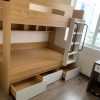Giường tầng bằng gỗ cho bé đẹp ấn tượng GHT-171