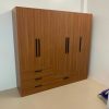 Tủ áo gỗ MDF cao cấp cánh mở GHT-51611