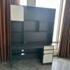 Bàn học gỗ mdf cao cấp phủ melamine có giá sách GHT-4209