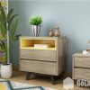 tủ trang trí đầu giường ấn tượng