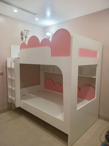 Mẫu giường 2 tầng cao cấp dễ thương cho bé GHT-174 photo review