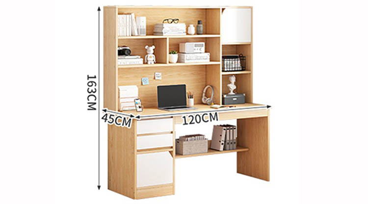 Kích thước Bàn học gỗ mdf cao cấp phủ melamine