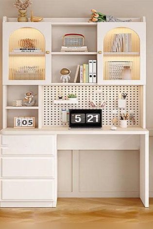 bàn học hiện đại cánh kính GHT-4306