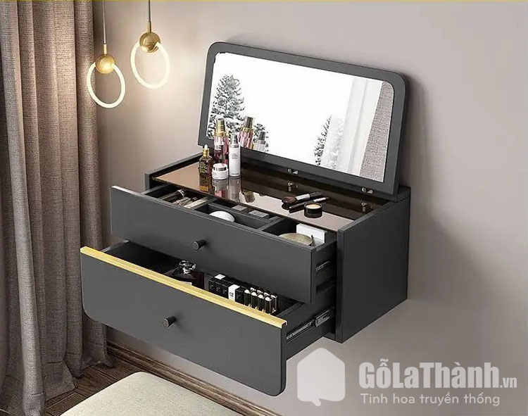 bàn trang điểm treo tường Bàn trang điểm gắn tường là gì?