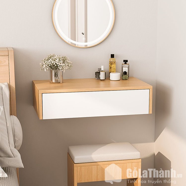 bàn trang điểm treo tường đẹp Khi nào nên sử dụng bàn trang điểm treo tường