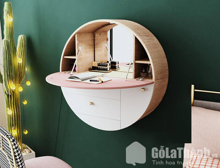 kệ trang điểm treo tường bàn trang điểm treo tường bền đẹp