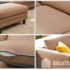 Ghế sofa gỗ bọc da