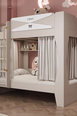Giường tầng đẹp cho 2 bé