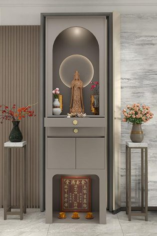mẫu bàn thờ hiện đại