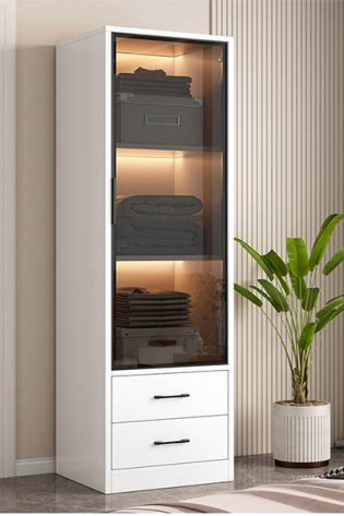 mẫu tủ quần áo nhôm kính đẹp
