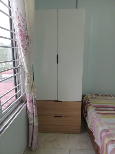 Tủ áo gỗ 2 cánh thiết kế thanh lịch GHT-5168 photo review