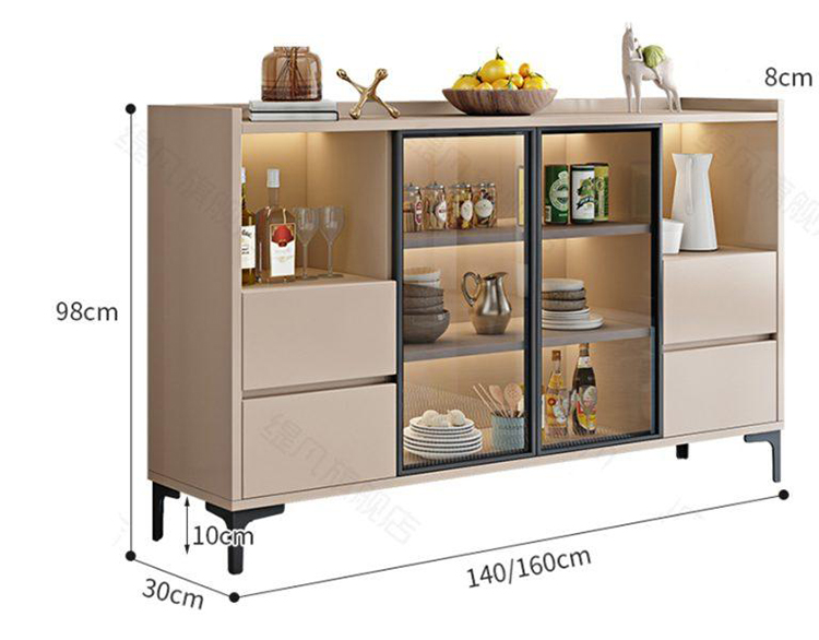 Kích thước tủ bếp gỗ mdf