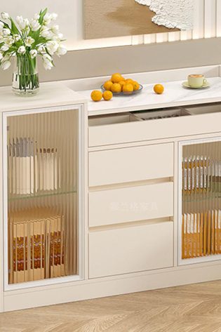 tủ chén bằng gỗ