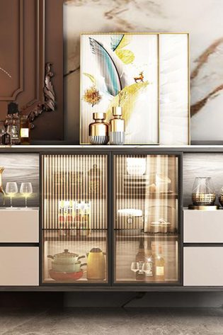 tủ chén gỗ đẹp