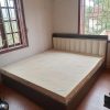 Giường ngủ bọc nệm đầu giường cao cấp GHT-157