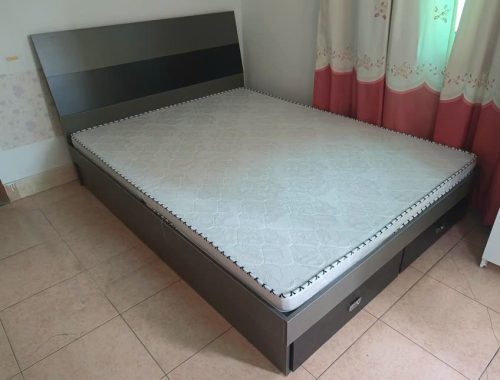 Giường ngủ gỗ mdf cao cấp GHT-185 photo review