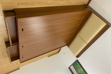 Giường bọc nệm da đầu giường đẹp GHT-186 photo review