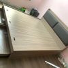 Giường bọc nệm da đầu giường đẹp GHT-186