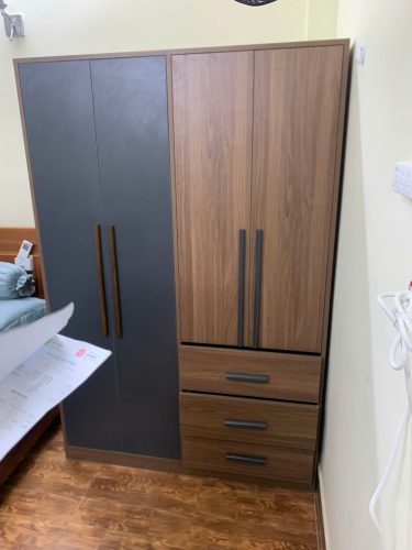 Tủ áo gỗ MDF cao cấp cánh mở GHT-51611 photo review