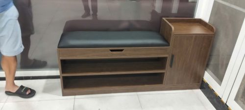 Tủ giày kèm ghế ngồi tiện lợi GHT-5118 photo review