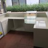 Quầy bán hàng chữ L hiện đại GHT-4067