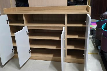 Tủ giày thiết kế thanh lịch bằng gỗ GHT-5124A photo review